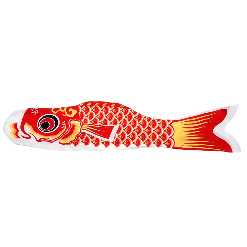 Calcetín de viento de carpa japonesa, Streamer, cometa de bandera, pez de dibujos animados, colorido, viento, Bandera de calcetín, Koinobori, , 55cm