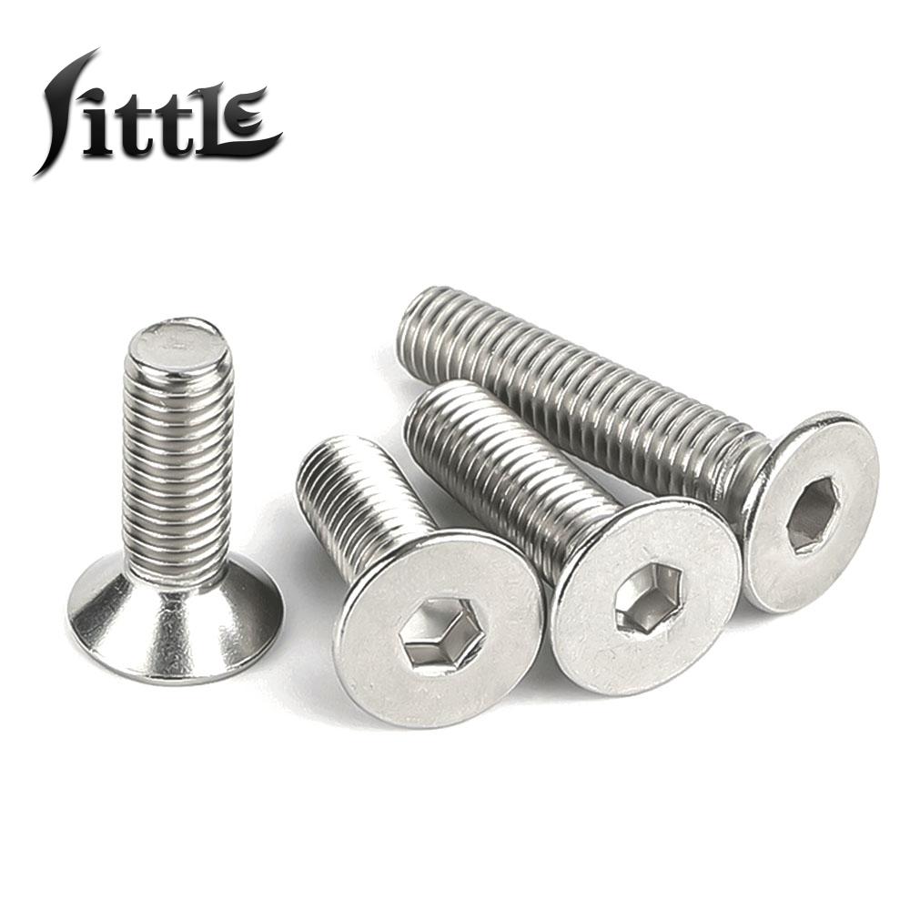 1/10 pz Parafusos M6 M8 M10 316 in acciaio inox esagono incassato vite a testa bombata e bulloni Vis Hexs Sockete padelle Heade viti Parafuso