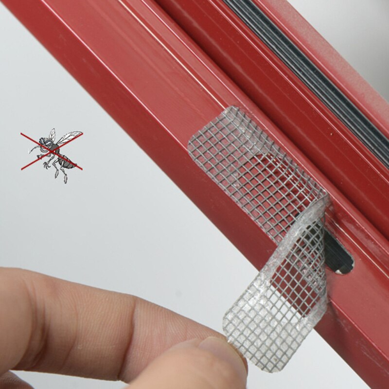 Huishoudelijke Bevestiging Raamstickers Anti-Muggen Vliegen Netto Reparatie Raamsticker Muur Screen Grid Sticker Home Reparatie Accessoires