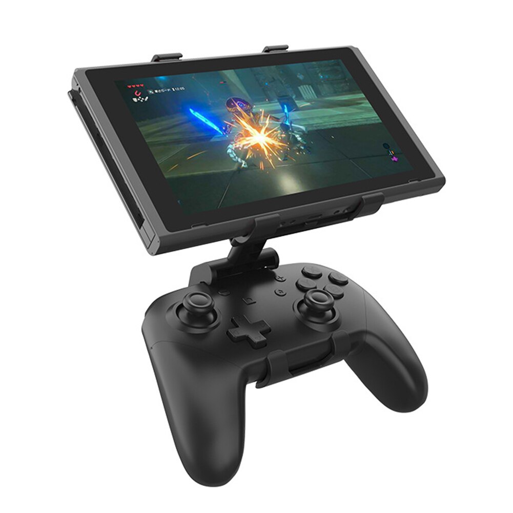ALLOYSEED for Nintendo Switch Pro Controller Holder Stand Adjustable Clip Clamp Mount for Nintendo Switch Switch Lite Console