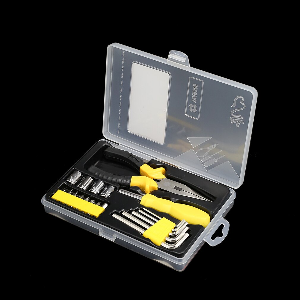 Universal 20 in 1 Multifunctional combined Tools Set for Car Home Use
