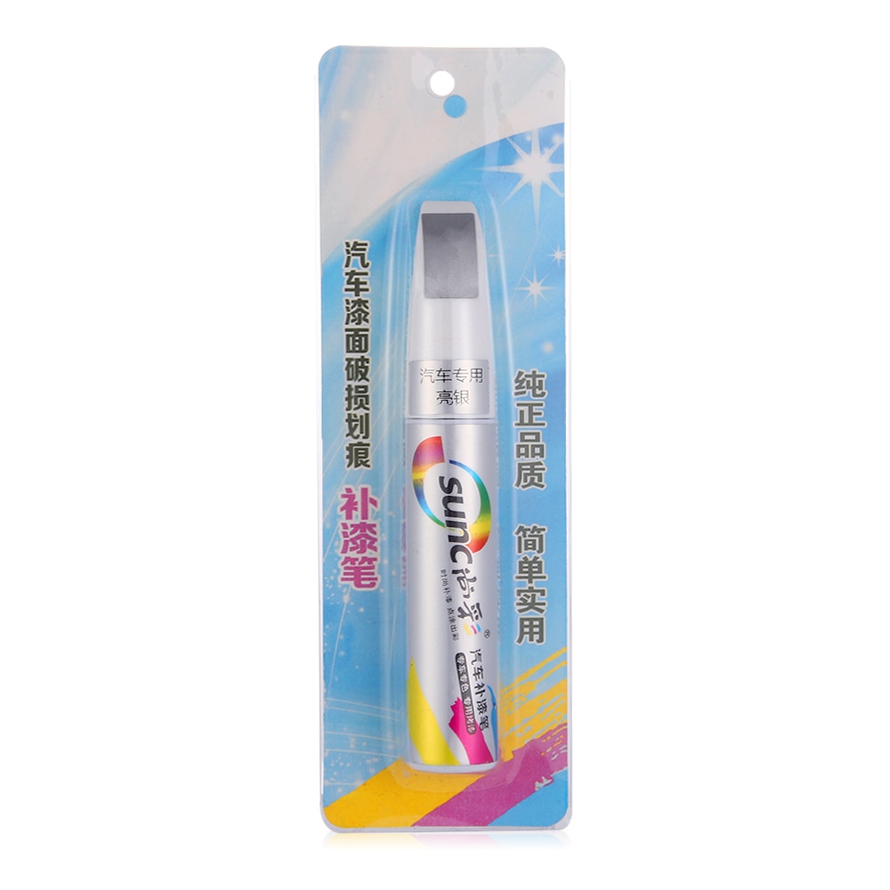 6 farver 12ml bil lak reparation pen vandtæt fix it pro klar bil ridsefjerner maling penne