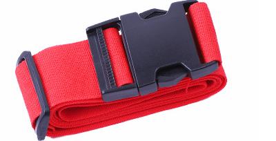 Herbruikbare Pp Koffer Bagage Verpakking Riem Met Gesp Versterking Binding Riem Verpakking Riem Supplies: red