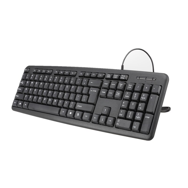 Laptop or Computer USB Interface Wired Keyboard and Mouse set Universal Business Office Use Mute Waterproof Keyboard Mouse
