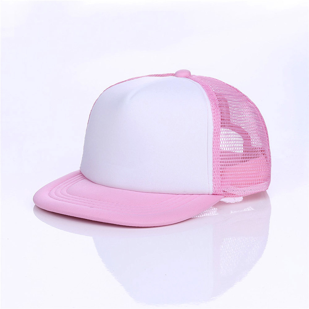 Baby Hoed voor Meisje Jongen Hoed voor kinderen Zomer Mesh Zachte Rand Flanger effen Baseball Hoeden Baby zon Cap L505910
