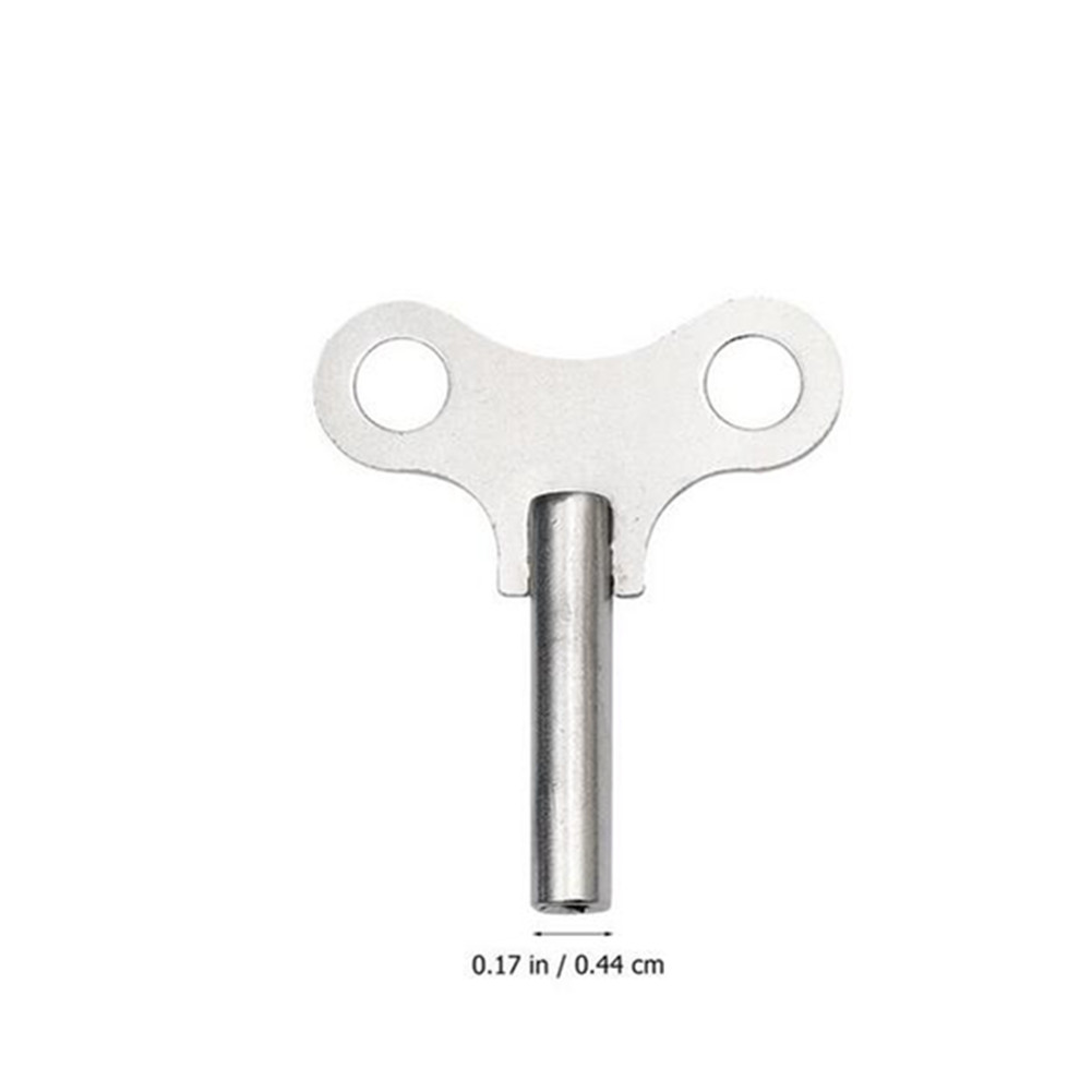 1 Pc Stalen Klok Sleutel Duurzame Klok Sleutel Draagbare Klok Gereedschap Kronkelende Ketting Reparatie Tool Voor Thuis Winkel Klok Lang/Korte Klok Toetsen