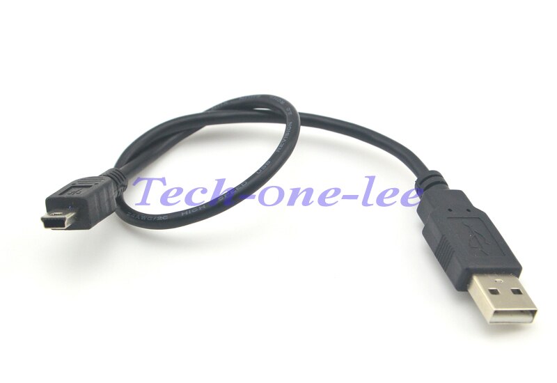 Computer Usb Male Naar Mini 5Pin Mannelijke Uitbreiding USB-A M Naar Mini Usb M Connector 5P Adapter Kabel