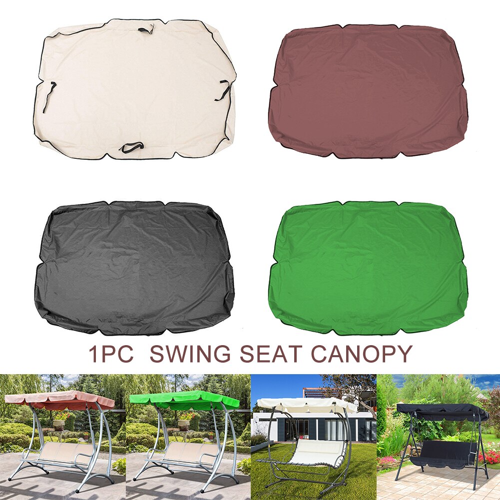 Hammock Cover Durable Furniture Accessory Sun Shade Outdoor Garden Swing Seat Canopy Porch Courtyard Summer Patio UV Protection