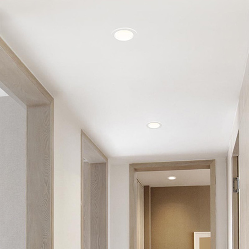 Xiaomi-luz descendente LED inteligente mijia, Wifi o Bluetooth, versión de malla opcional por aplicación remota Mijia, ajuste de temperatura de Color