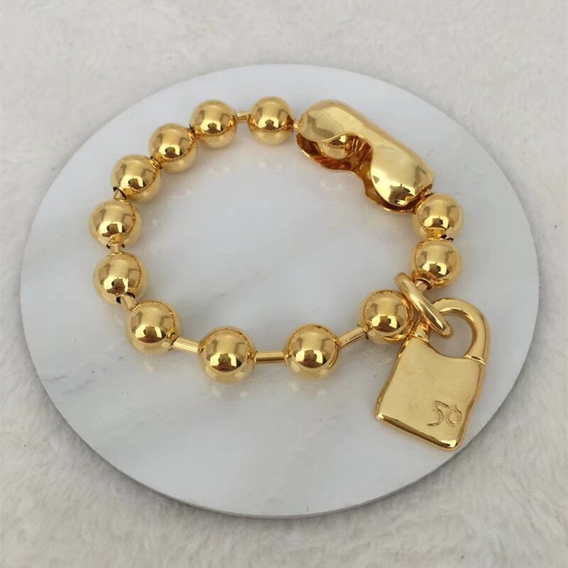 Gold Colour Unisex Bracelets Snowflake Lover Friendship Bracelet Fit UNODE50 Style Plated Jewelry Women Men Jewellery