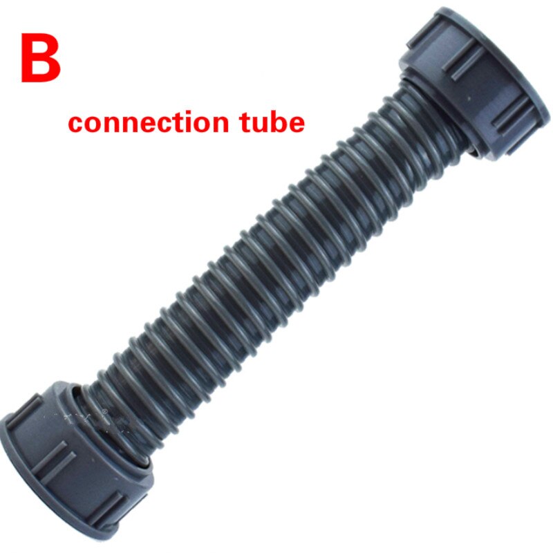 56.5 to 46mm Kitchen sink adapter Drain pipe adapter Male Thread UPVC Hose Connector Water Pipe Fitting Tube Joint for kitchen
