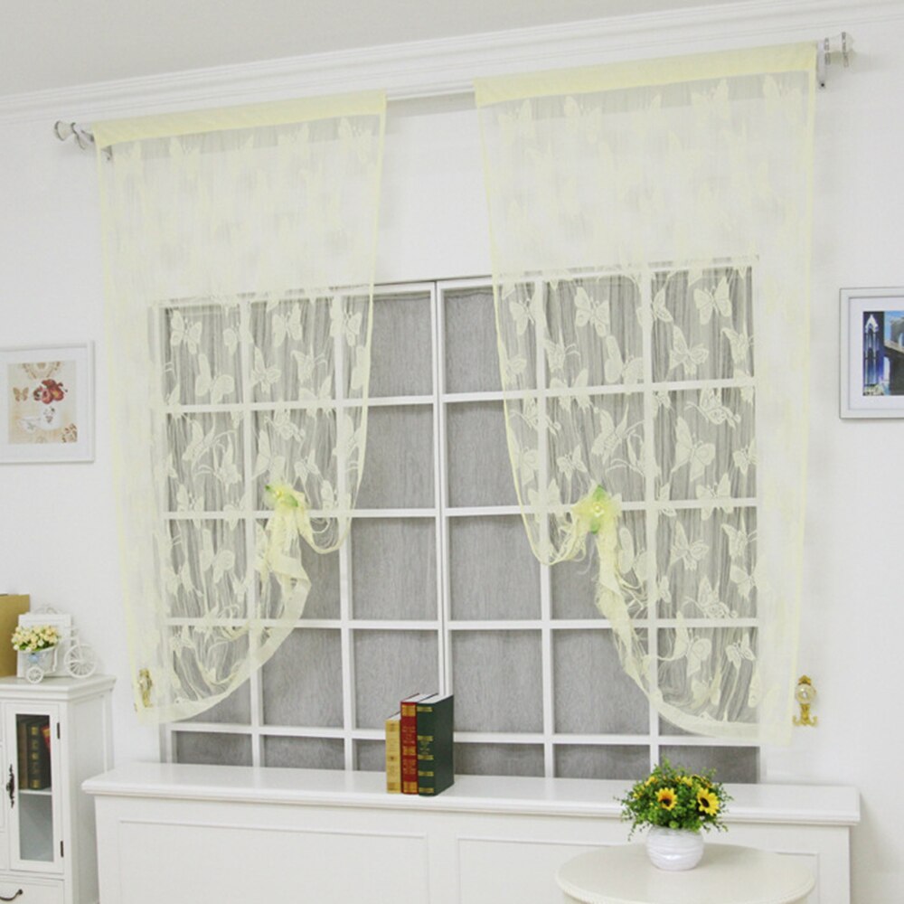 Door Curtain Window Butterfly Fly Net Window Screen Door Curtain Tassels String Room Curtain Divider: 9