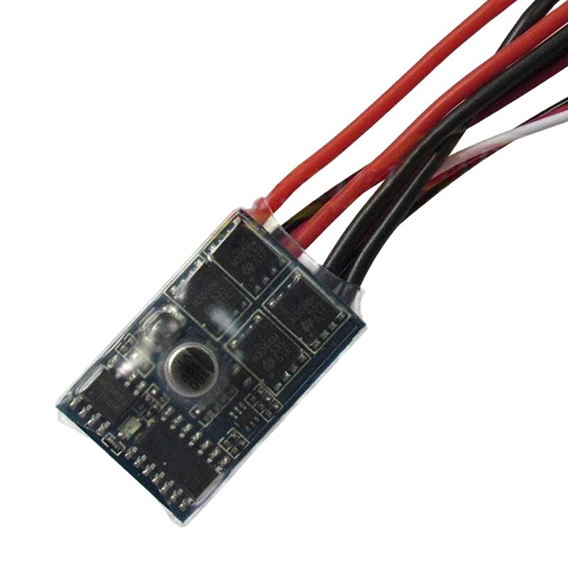 Rc Esc 10a Brushed Motor Speed Controller Voor 1/16 18 Rc Auto Boot Tank