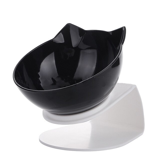 Voerbakken voor huisdieren, hondenvoer, waterbak, drinkbak voor huisdieren, voerbak voor katten en puppy's met verhoogde bak, voerbenodigdheden, accessoires voor kleine honden  #15: Zwart