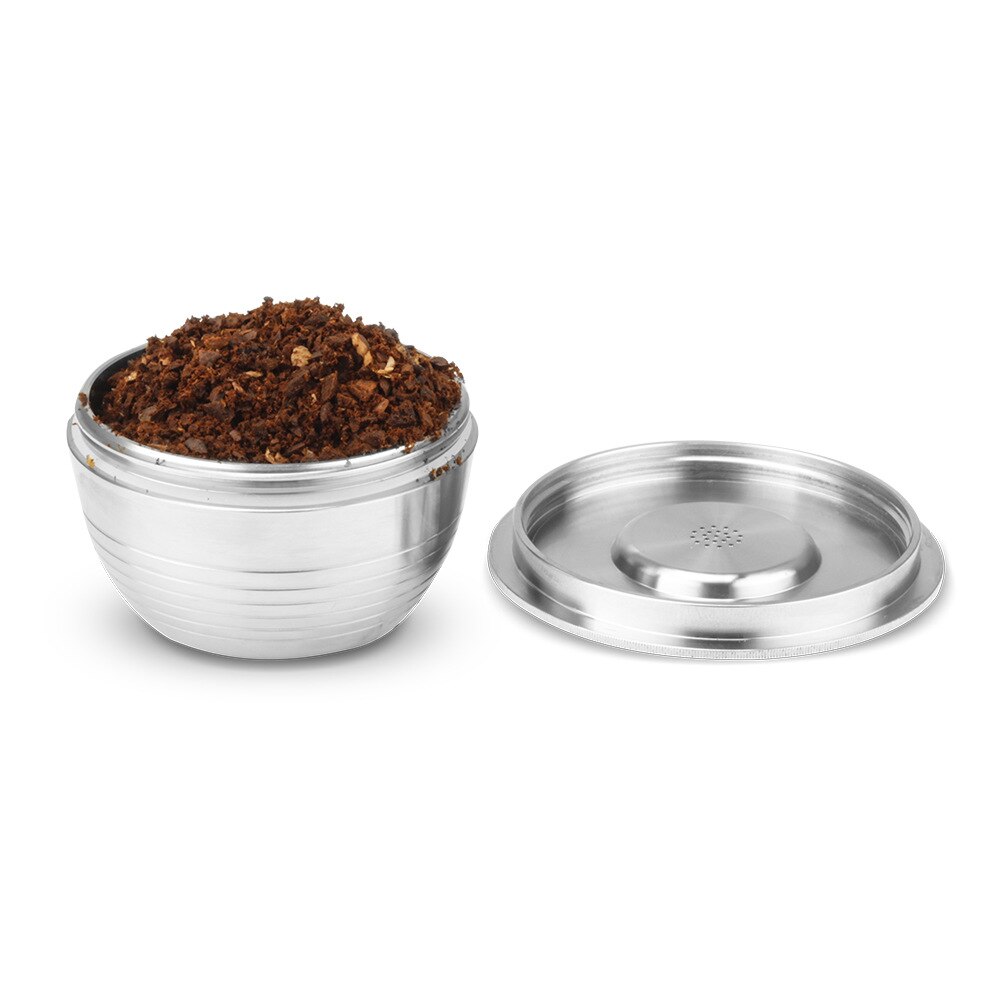Roestvrij Staal Metal Herbruikbare Ucc Koffie Capsule Fit Voor Ucc Koffie Machine Espresso Druppelaar Maker Refilable Lepel Clip