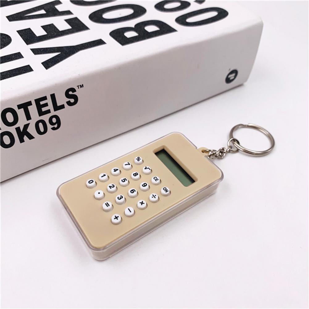 ABS Excellent Handy Digital Practical Pocket Calculator Compact Mini Calculator Wear Resistant for Students