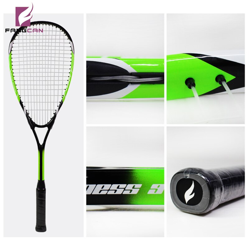 FANGCAN Ultralight Training Squash Racket Aluminum Alloy with Carry Bag