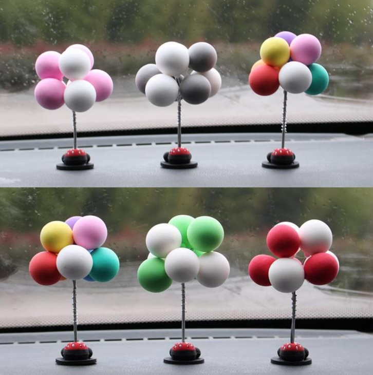 Creatieve Ballon Mooie Ornament Auto Decoratie Auto Interieur Parfum Artikelen voor