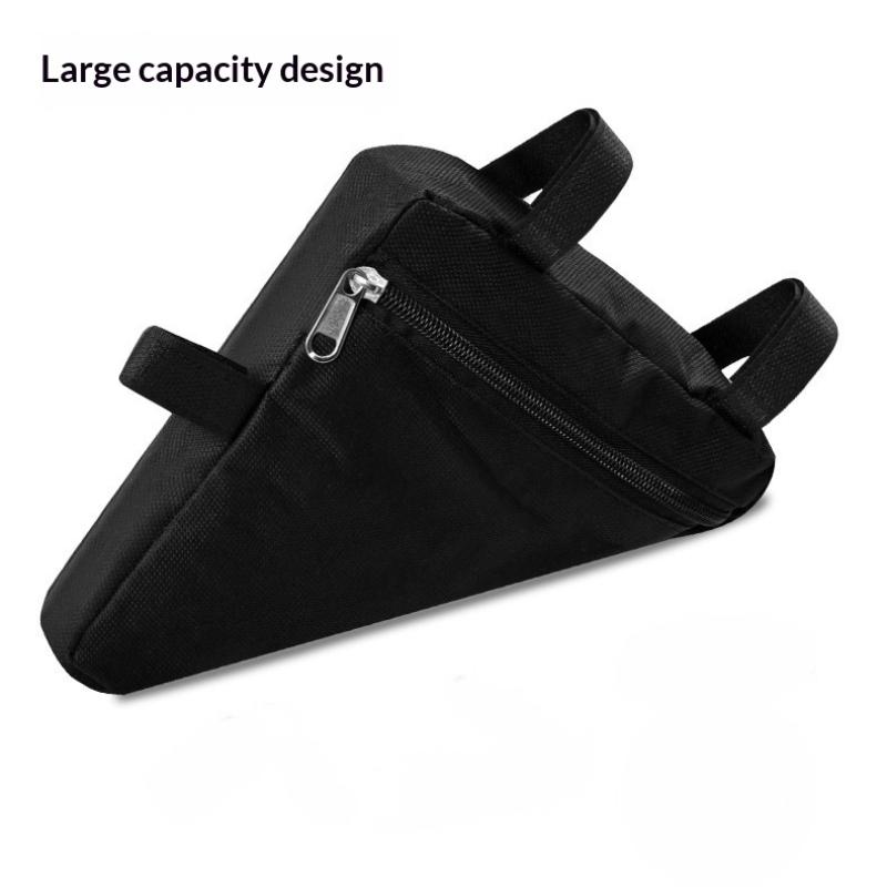 【1 stuks fietstas duurzame fiets veelzijdige tas fiets driehoekige tas fiets voorbuis frame opbergtassen fietsaccessoires】