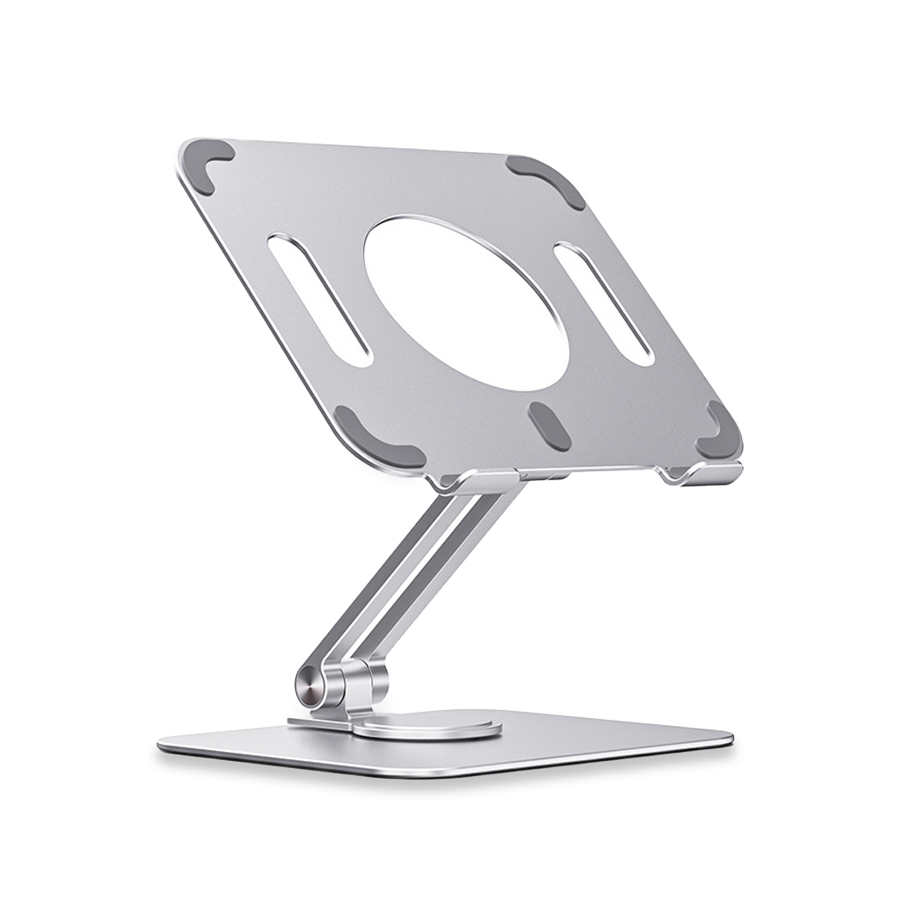 Foldable Tablet Holder 360 Degree Rotating Multi-angle Height Adjustable Stand Office School Travel Desktop Support
