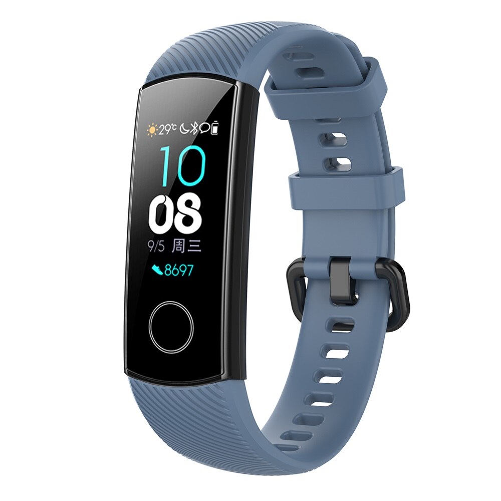 Silicone Wriststrap For Huawei Honor Band 4 5 Smart Accessories Wristband Strap For Honor Band 5(CRS-B19S) Replaceable Bracelet