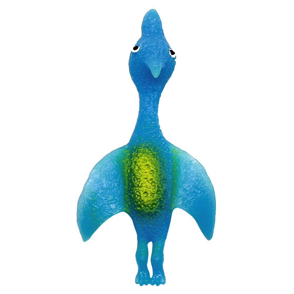 Catapulte de lancement de dinosaure, 10 pièces, fronde amusante et délicate, poussin d&#39;entraînement, poulet, doigt volant élastique, oiseaux, jouet de décompression collant