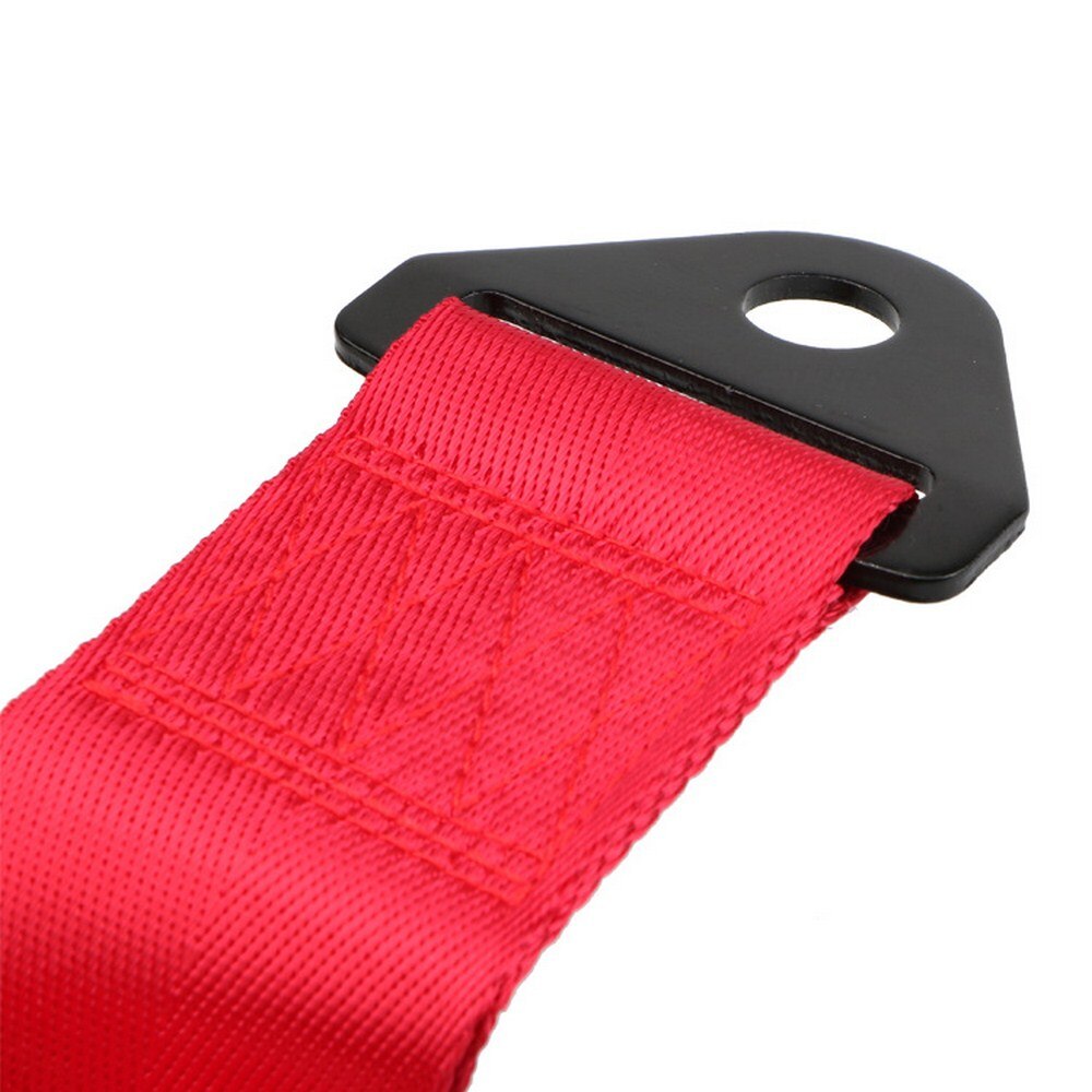 1Pcs 25cm Towing Rope High Strength Polyester Trailer Tow Ropes Racing Car Universal Tow Eye Strap Tow Strap Bumper Trailer