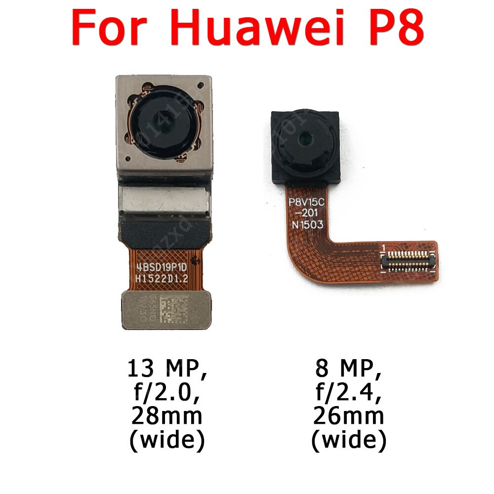 Original Front and Rear Back Camera For Huawei P8 Max P8Max Main Facing Camera Module Flex Replacement Spare Parts