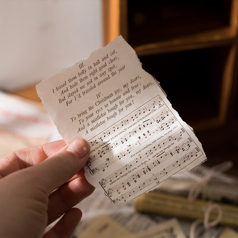 Vintgae Material Paper Antique Old Map English manuscript Background Paper DIY scrapbook album DIY diary decoration Craft Paper