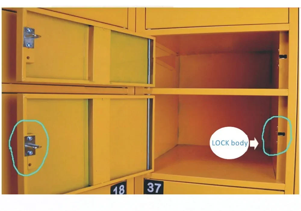 Deursloten Dc 12V Klein Elektromagnetisch Slot Automatische Automaat Elektrische Bediening Mini Kast Deur Elektronisch Slot