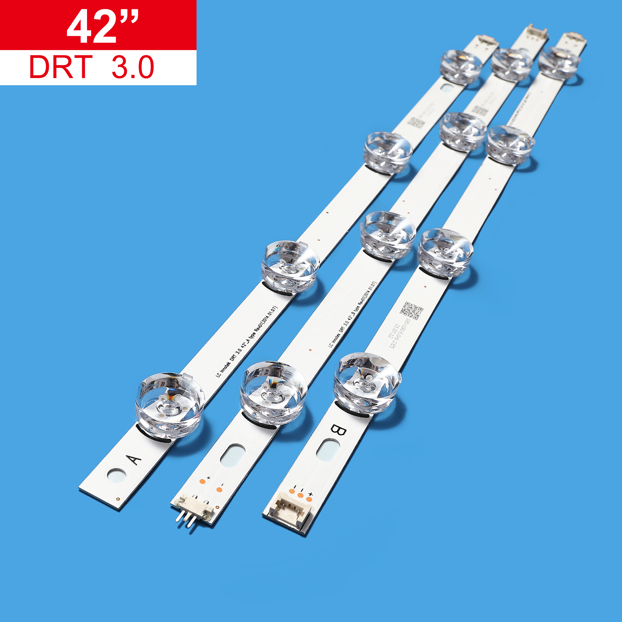 Tira de lámparas de retroiluminación para TV LG, kit de barras para modelos 42LF5610, 42LF560V, 42LF560V-ZB, 42LF5610-ZF y 42LB5610-ZC