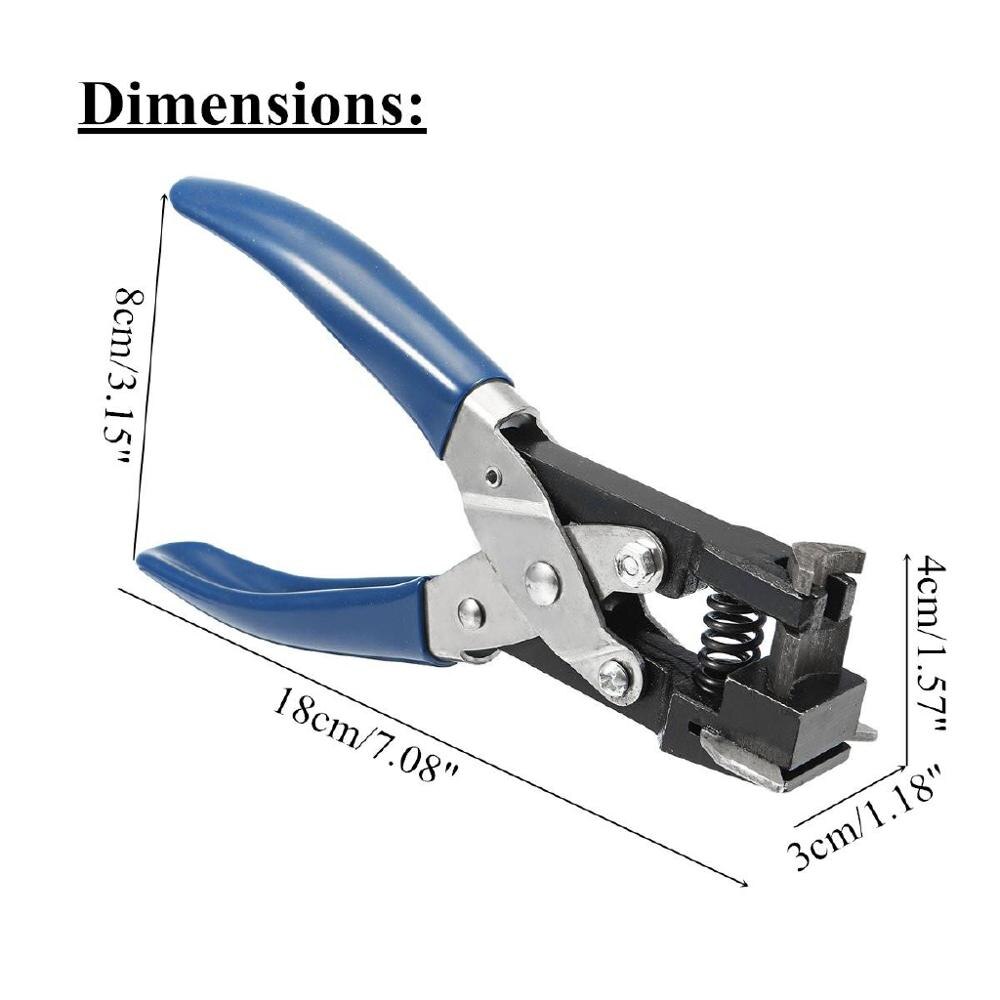 Heavy Duty Pvc Card R3 R5 R10 10Mm Hoek Puncher Rounder Papier Cutter Gegoten Staal Reverse Hoek Nip
