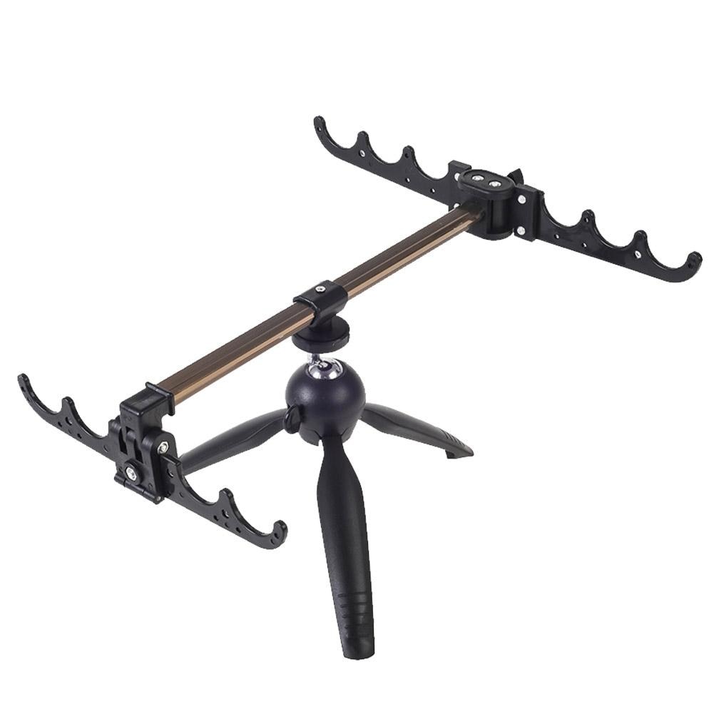 Adjustable Carp Ice Fishing Triangle Bracket Camera Tripod Fish Rod Holder Fishing Gear Tripod Fishing Tackle Accessory