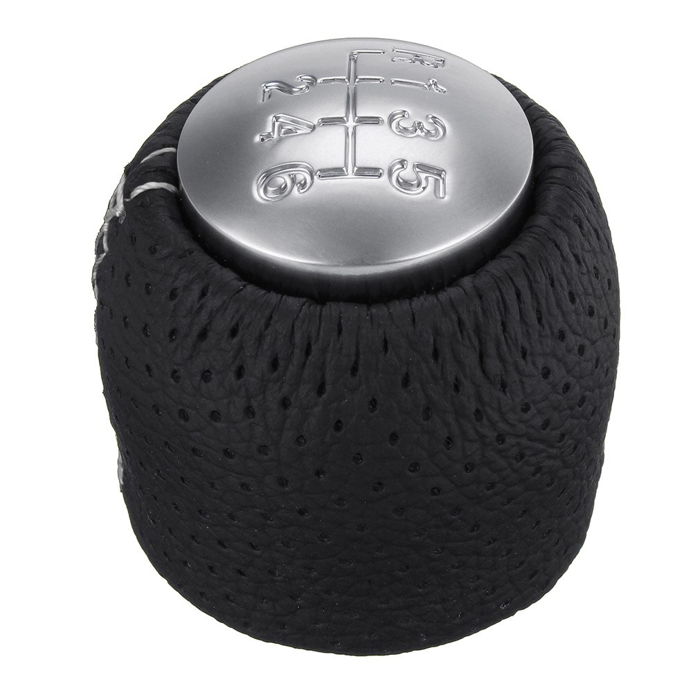 6 Gear Shift Knob Leather + Hood for Alfa Romeo 159 (05-11) Brera Spider M8617