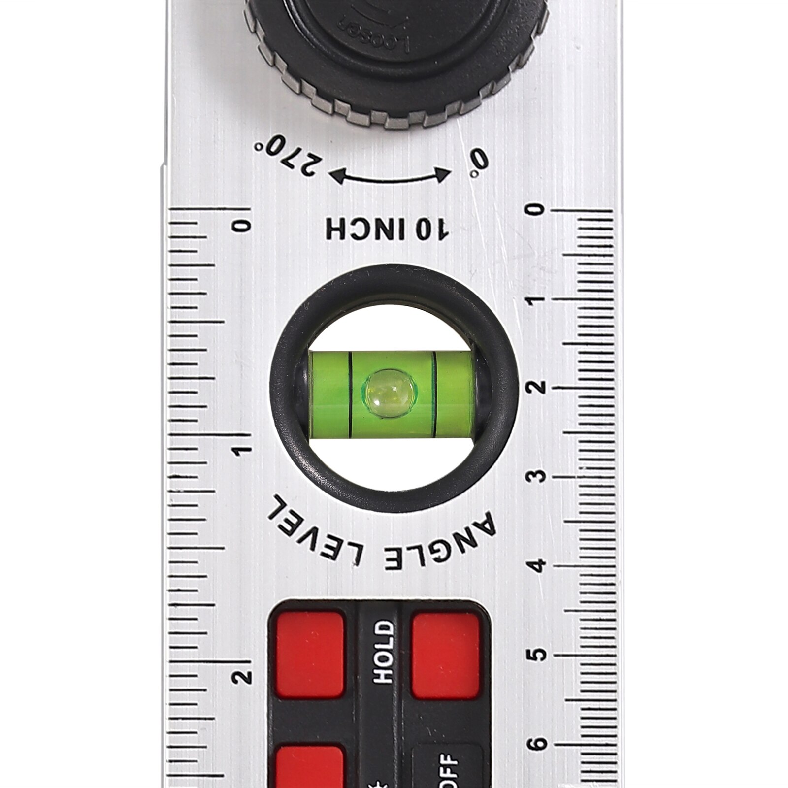 Neoteck-inclinómetro Digital de 0-270 grados, medidor de ángulo de nivel con burbuja de nivel, 25,5 cm