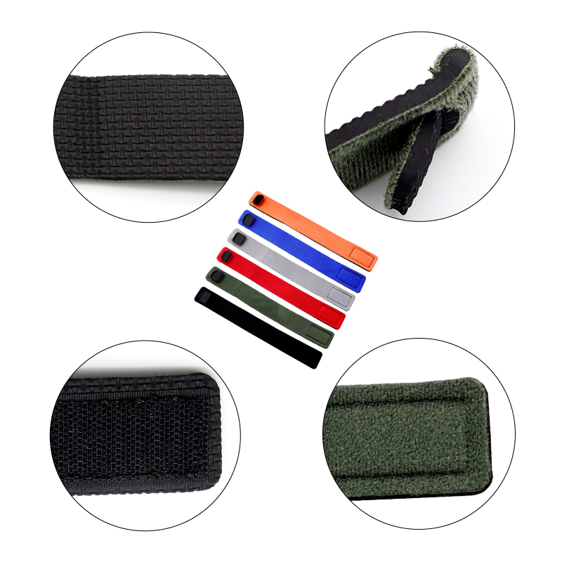 Elastisk bandage fiskestang bindebånd tilbehør genanvendeligt karpe fiskestang band guide ring holder bælte strop seler