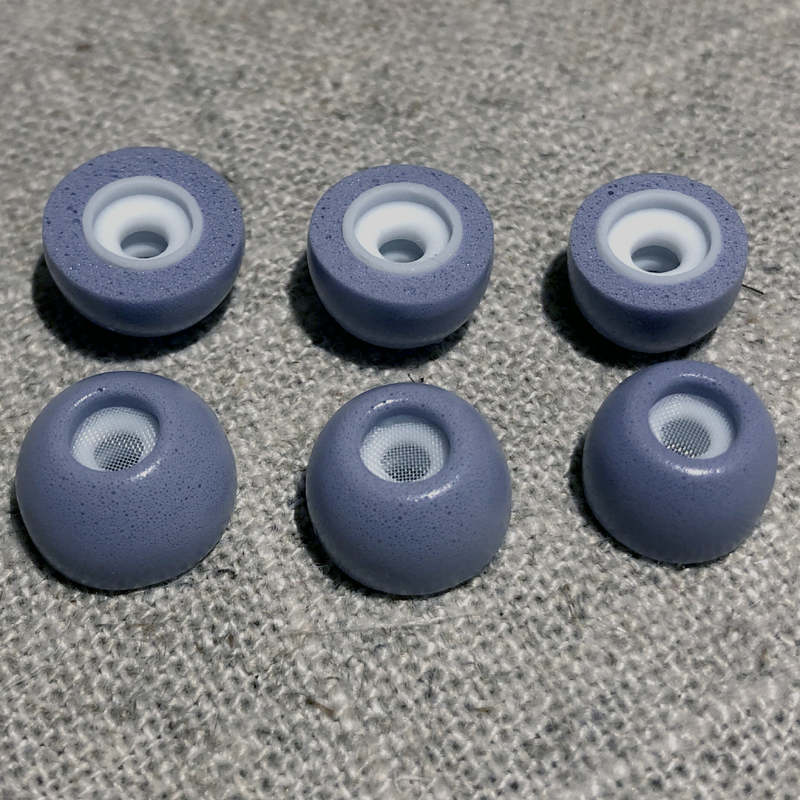 6Pcs Memory Foam Tips Voor Samsung Galaxy Knoppen 2 Oordopjes Voor Galaxy Knoppen Plus Met Mesh Anti-Slip oordopjes Fit In De Opladen Case