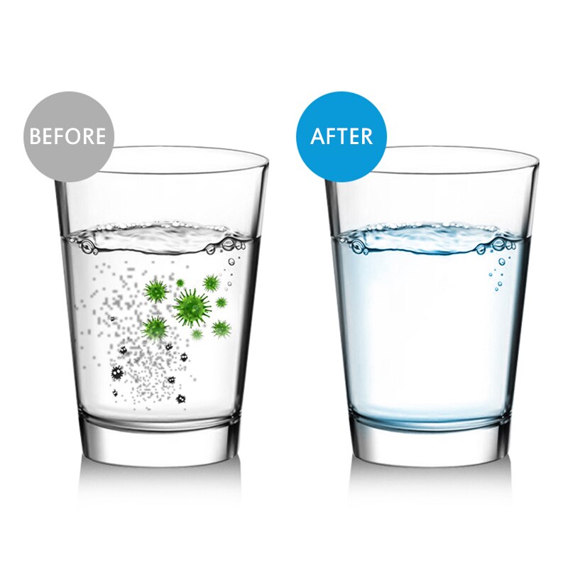 Heimat Küche Wasserhahn klopfen Wasser Luftreiniger Keramik Filter descaling Ersatz Filter Wasser Reinigung System