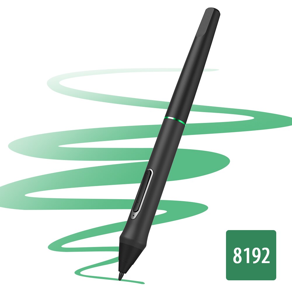 XP-Pen P55C instead PN02 Power Stylus 2048-level Pressure Sensitivity Grip Pen for Artist 16/22/22E Graphic Monitor