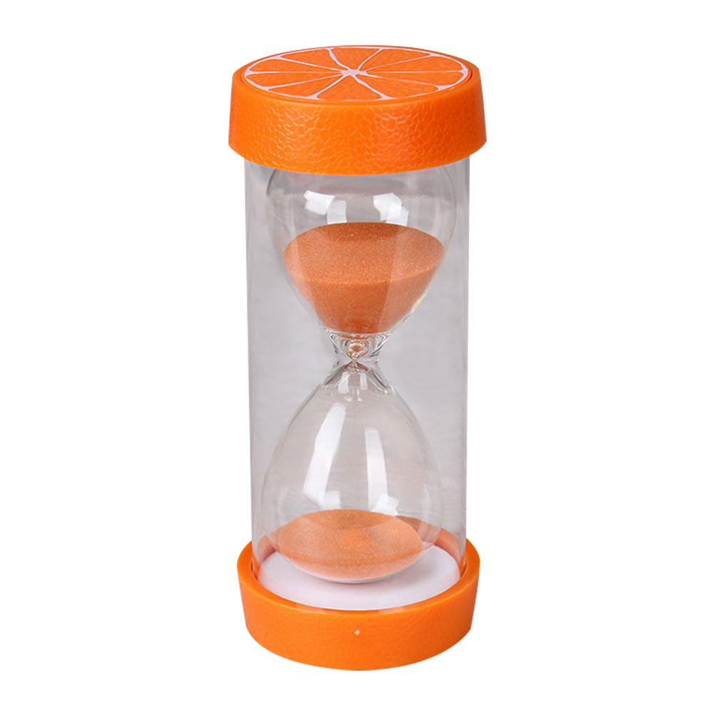 Decoratieve Zandloper Ornament Creatieve Zandloper Versiering Zand Klok Timing Tool: Orange