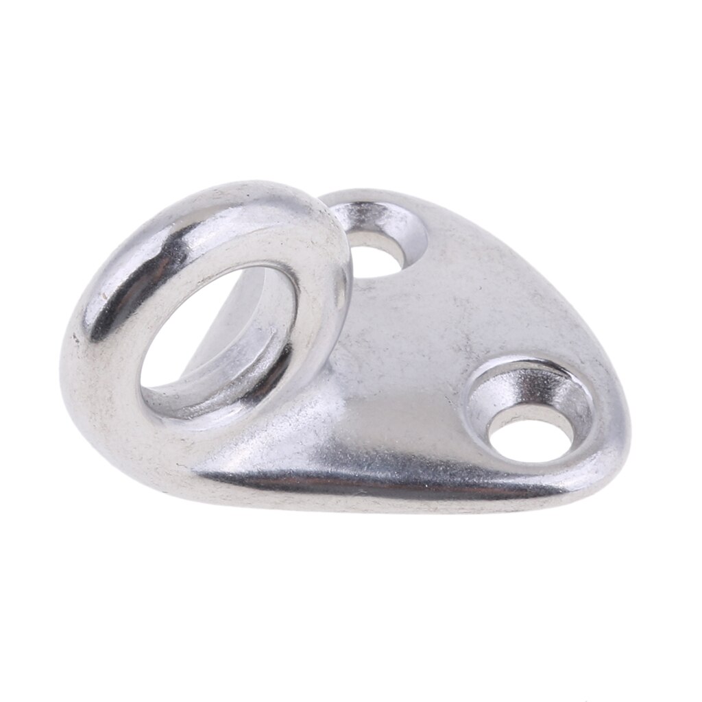Rustfrit stål krogholder beslag båd marine yacht ring bøje pothook båd anker kæde snap ring forankring enhed