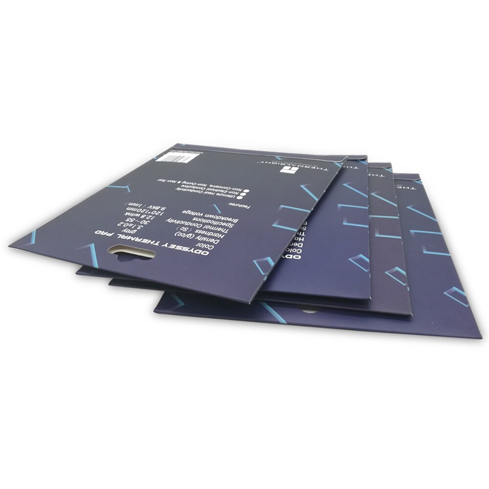 Thermalright-almohadilla térmica ODYSSEY para yeso, almohadilla de silicona no conductora para CPU/tarjeta GPU, refrigeración por agua, 12,8 W/mk 85x45mm, 120x120mm