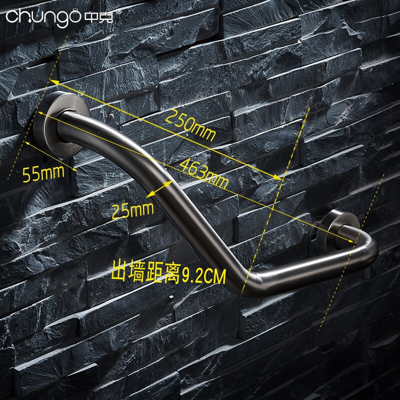 304 Edelstahl Galvanisieren Gebürstet Silber Schlecht Badewanne Handlauf Dusche Handgriff Sicherheit Griff Ältere Helfen Griff