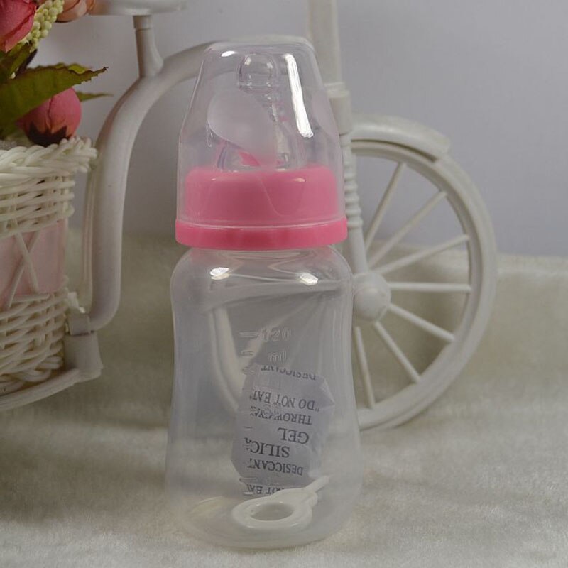 Zuigfles 120Ml Babyvoeding Water Melk Fles Zachte Mond Eendenbek Sippy Zuigeling Training Flessen Voor Baby &#39;S Bpa gratis