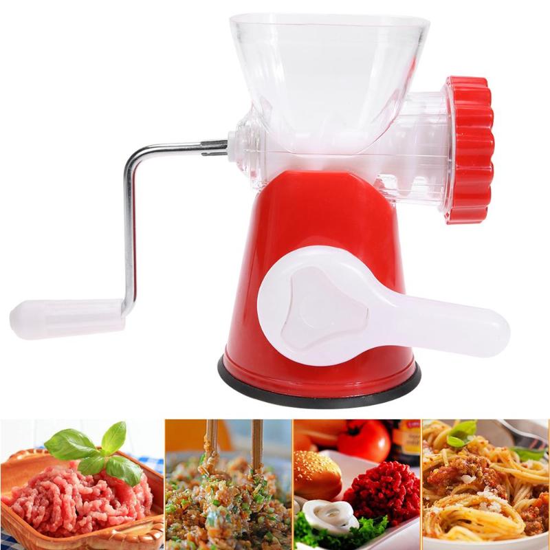 Picadora de alimentos vegetales, picadora Manual de cocina, picadora de cebollas, picadora de carne, trituradora de cuchillas de acero inoxidable, máquina de cocina doméstica