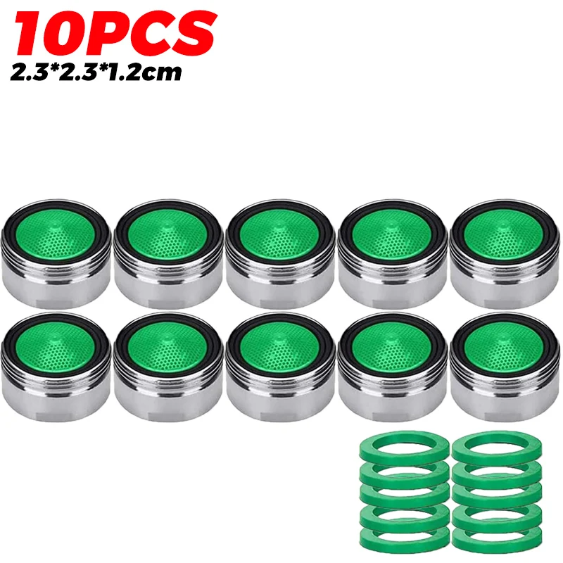 Aireador de grifo antisalpicaduras, grifo reemplazable para ahorro de agua, rosca de boquilla de grifo, burbujeador de grifo de cocina de 24mm, utensilios para el baño y el hogar: Borgoña