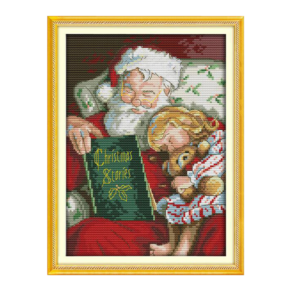 Dimensions Needlecrafts Counted Cross Stitch, Christmas Santa Claus