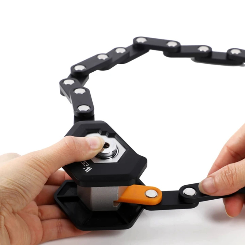 Zware Industriële Bike Lock Anti Diefstal Vouwen Hoge Veiligheid Fiets Lock Voor Outdoor YS-BUY