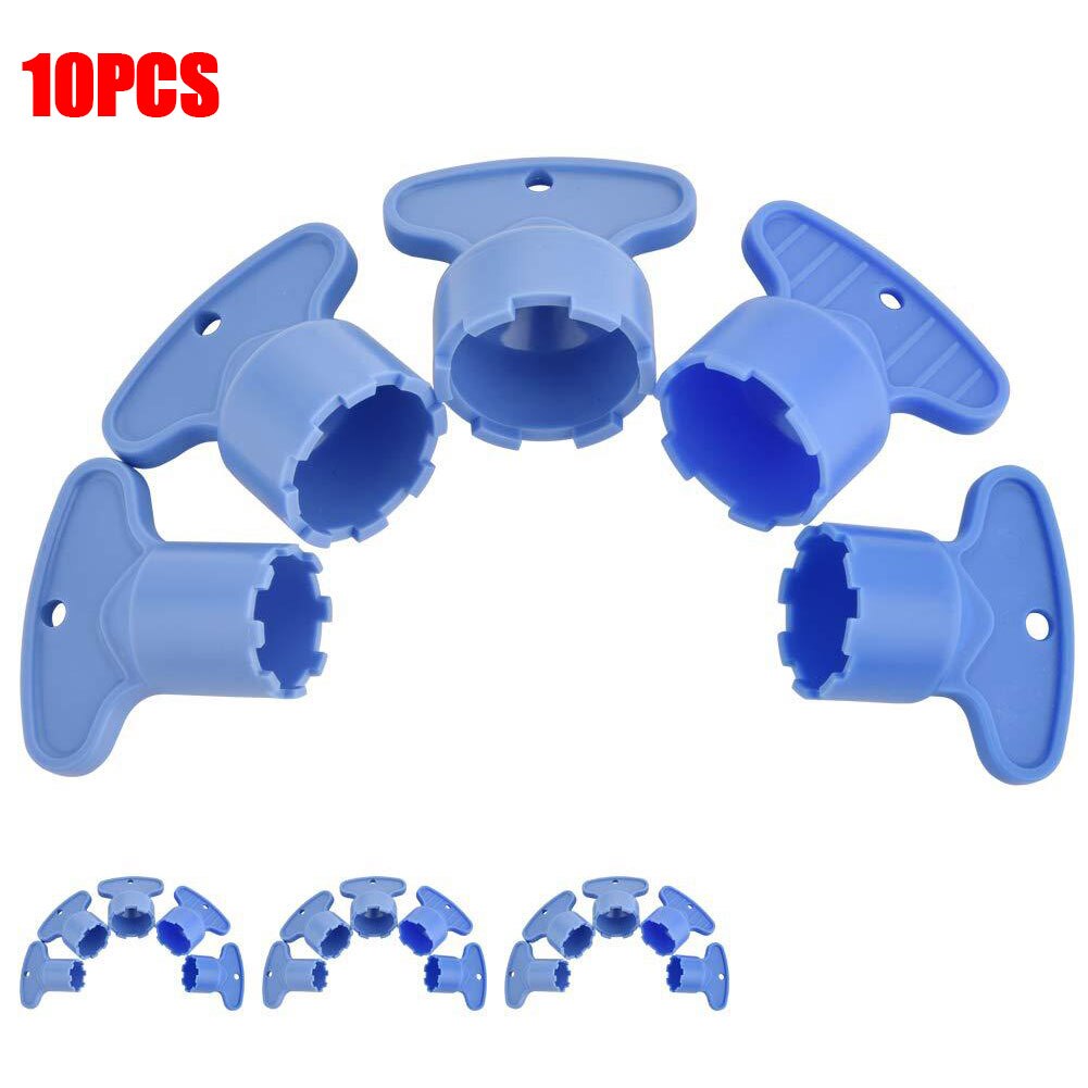 10 pièces cuisine bassin remplacement robinet aérateur clé ABS accessoires maison salle de bain réparation clé Cache enlèvement outil pour M16.5-M24