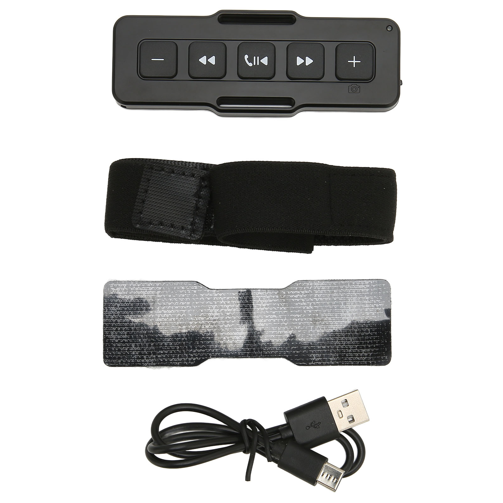 Bluetooth 5.0 Remote Control Wearable IPX4 Waterproof Easy Touch Smartphone Controller for Most Phones Bluetooth Remote Control: Default Title